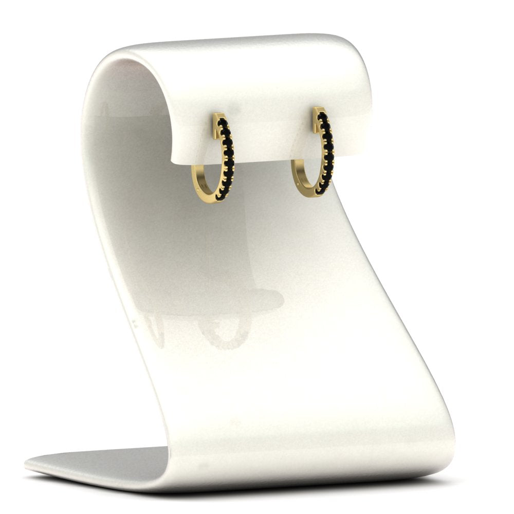 Fine Huggie Hoops