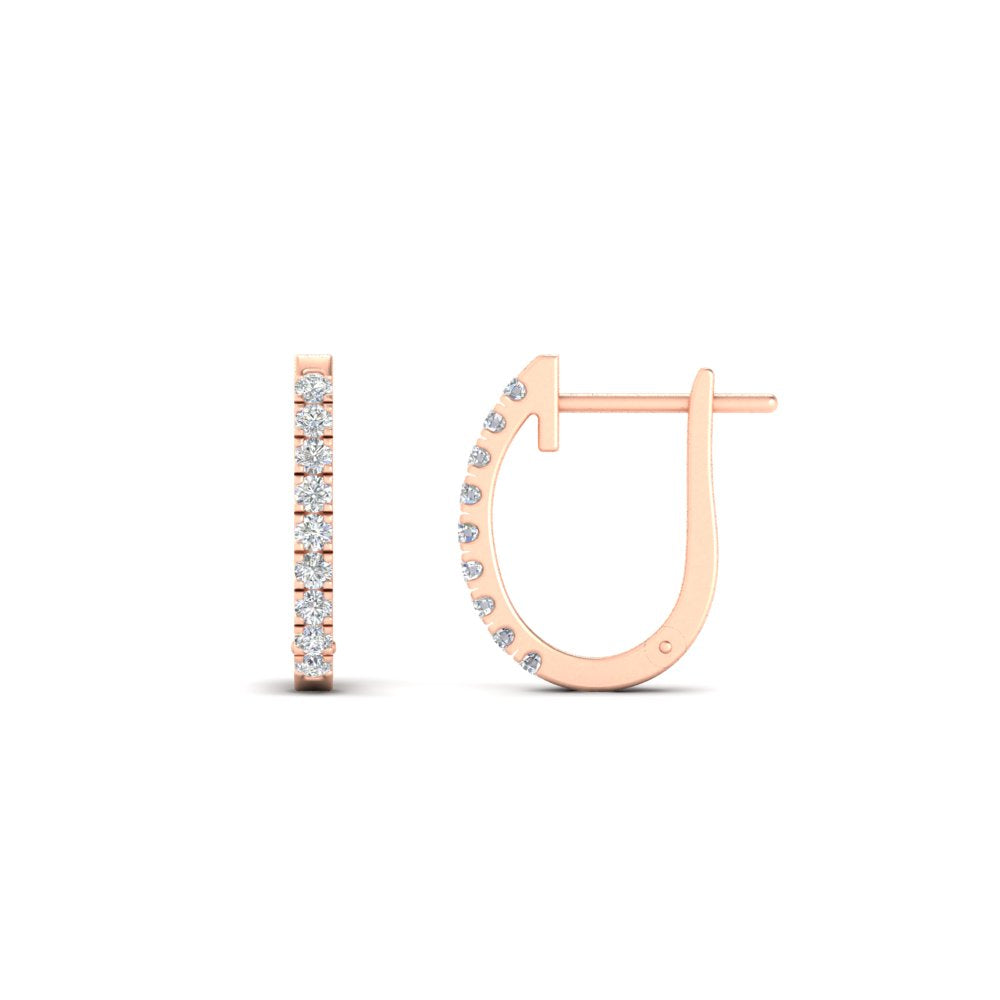 Fine Huggie Hoops