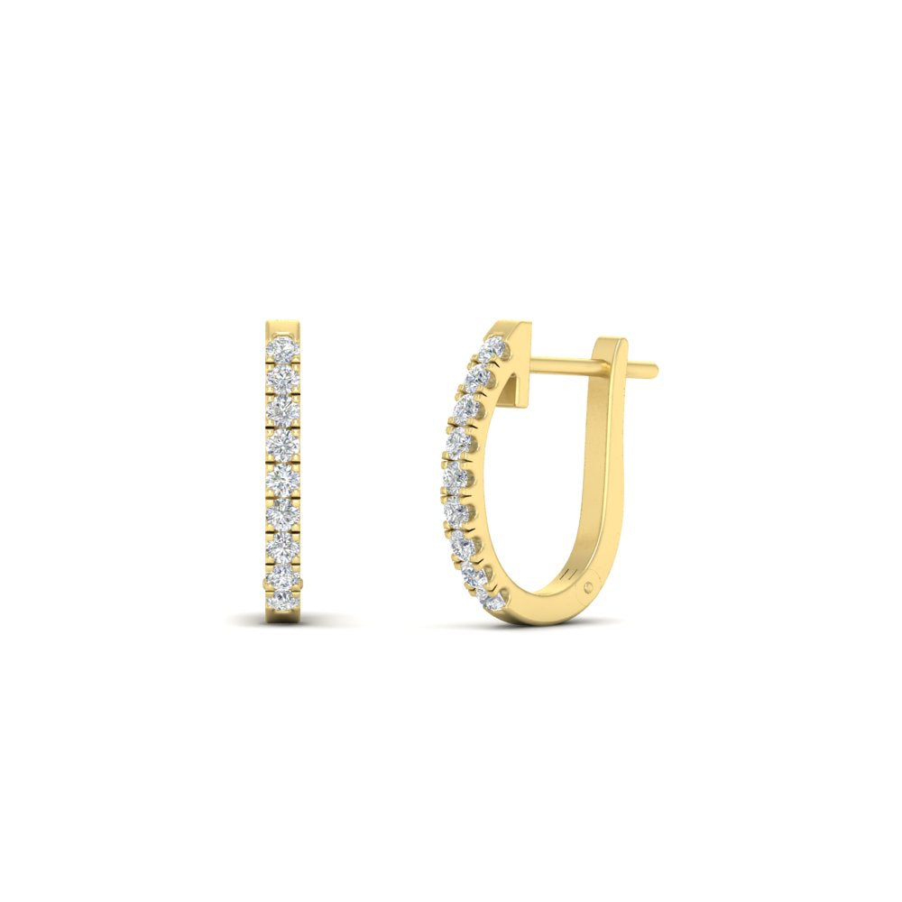 Fine Huggie Hoops