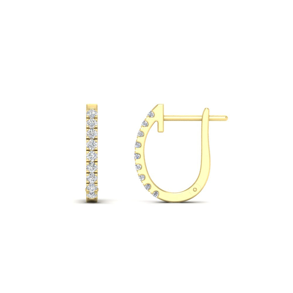 Fine Huggie Hoops