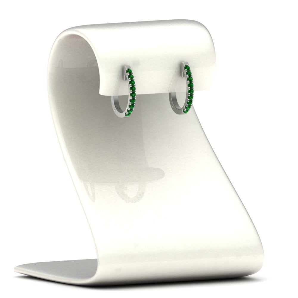 Fine Huggie Hoops