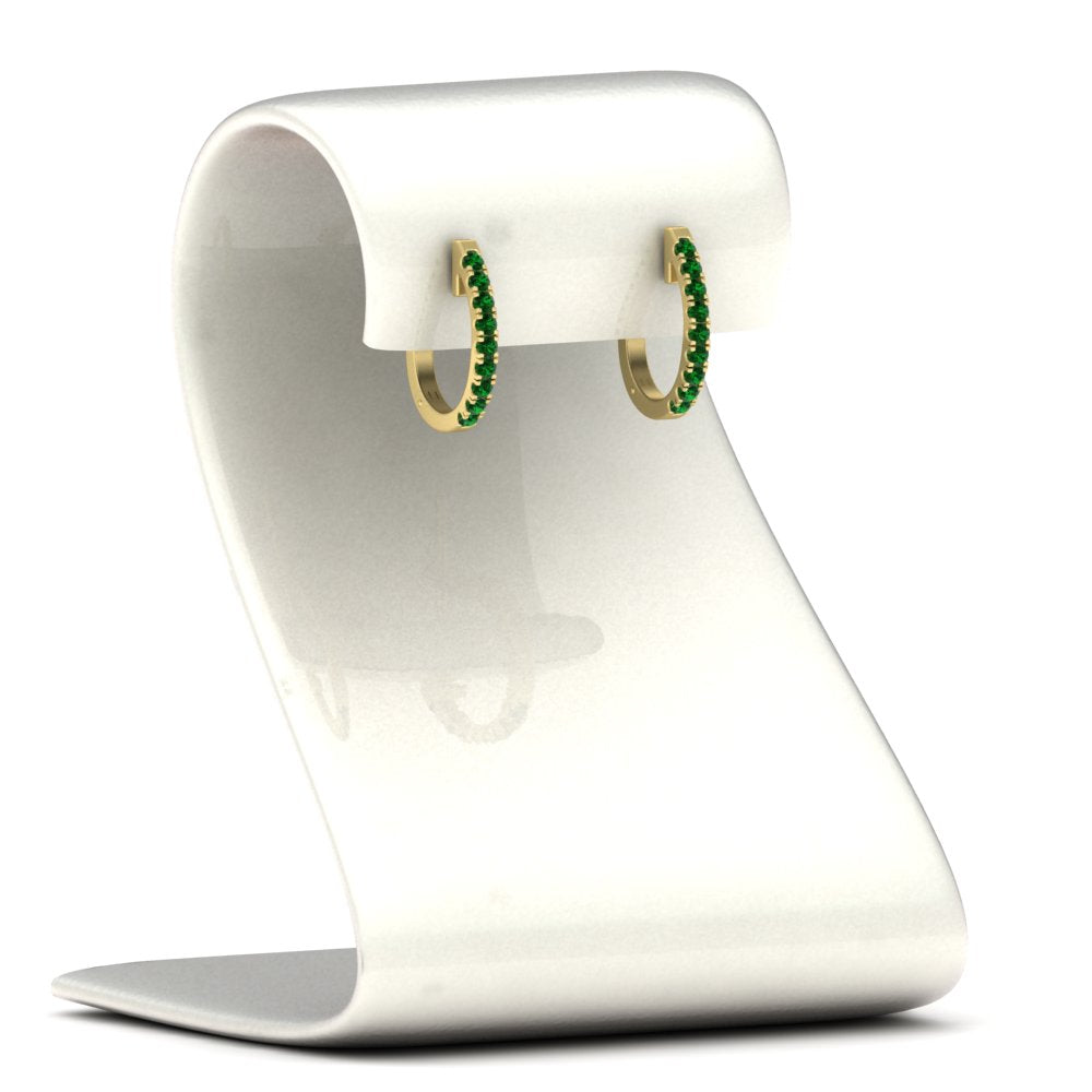 Fine Huggie Hoops