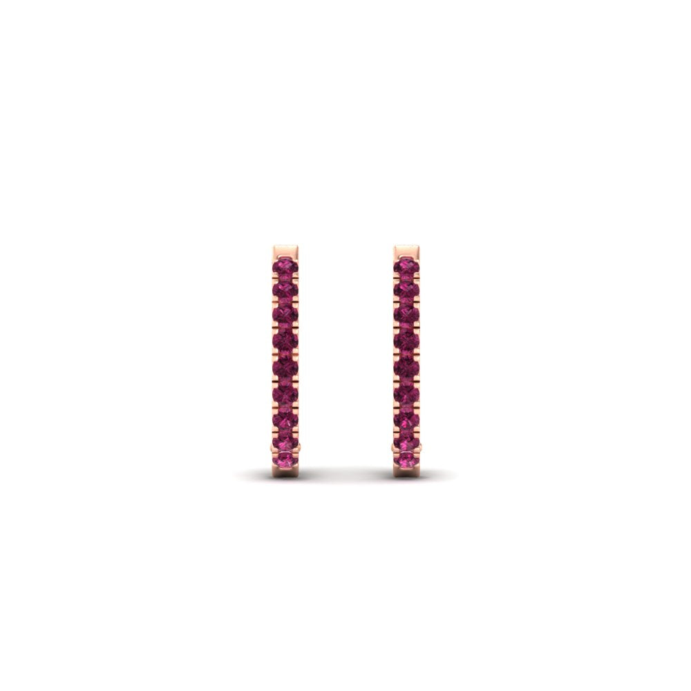 Fine Huggie Hoops