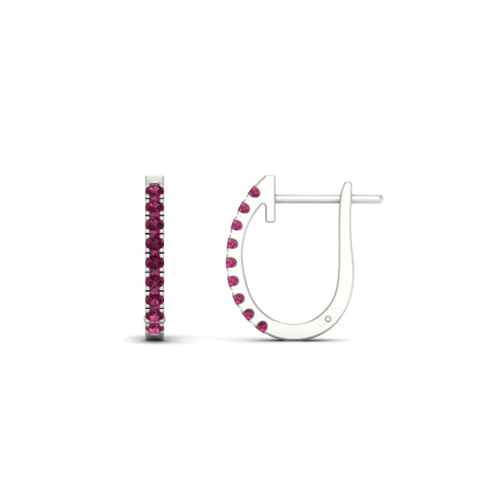 Fine Huggie Hoops