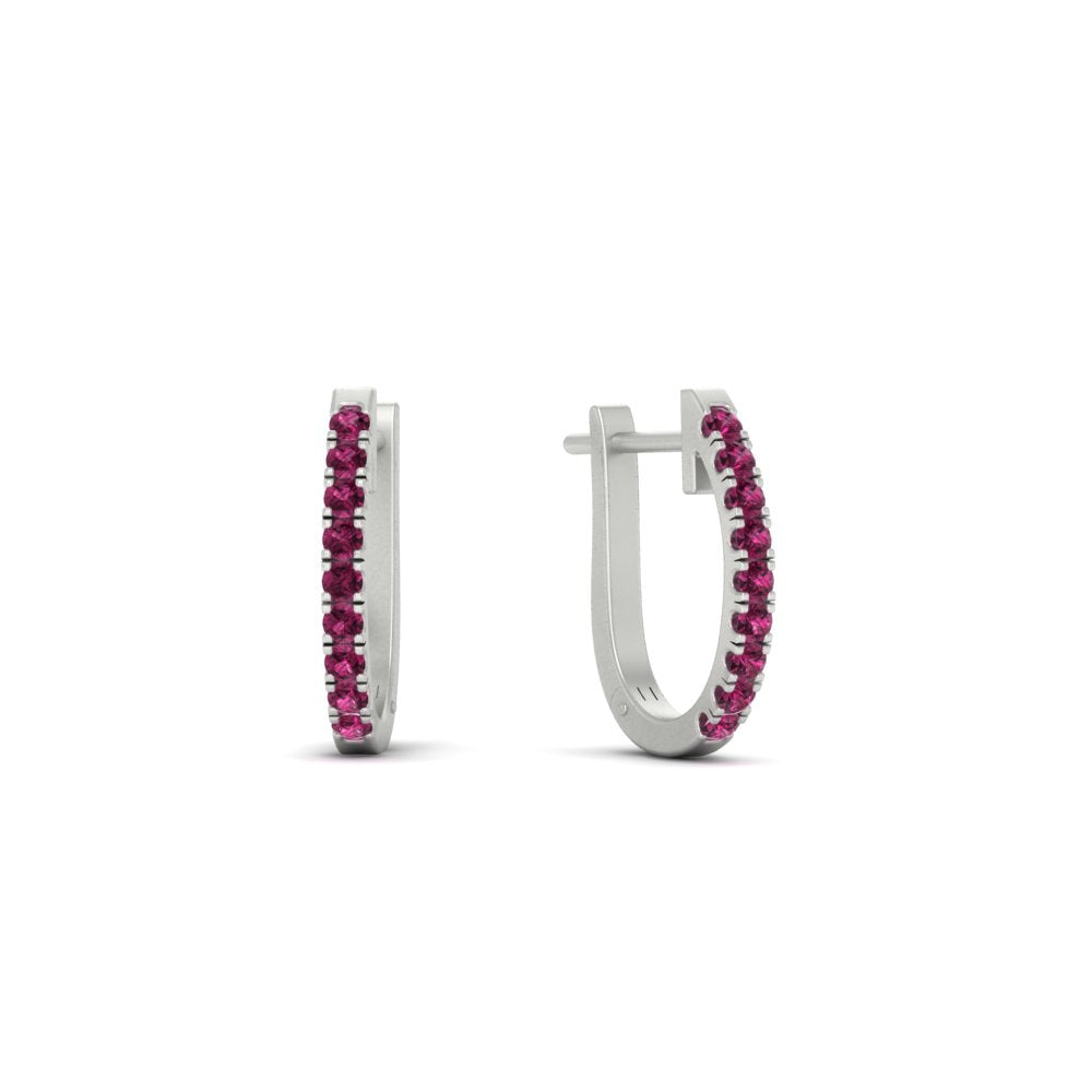 Fine Huggie Hoops