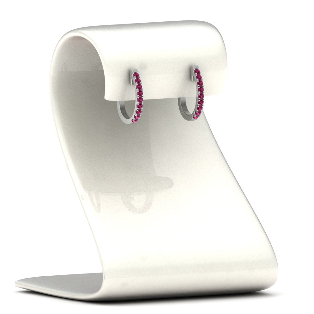 Fine Huggie Hoops