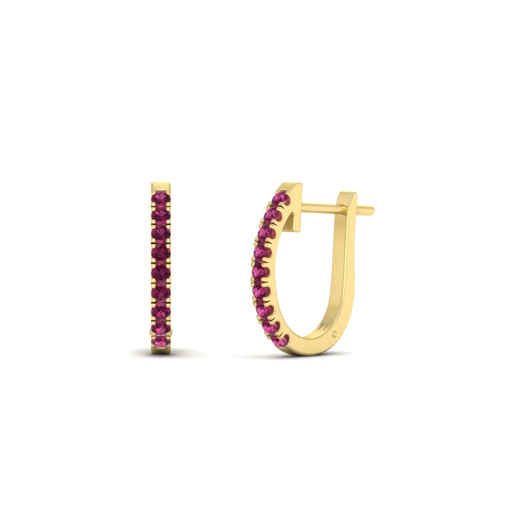 Fine Huggie Hoops