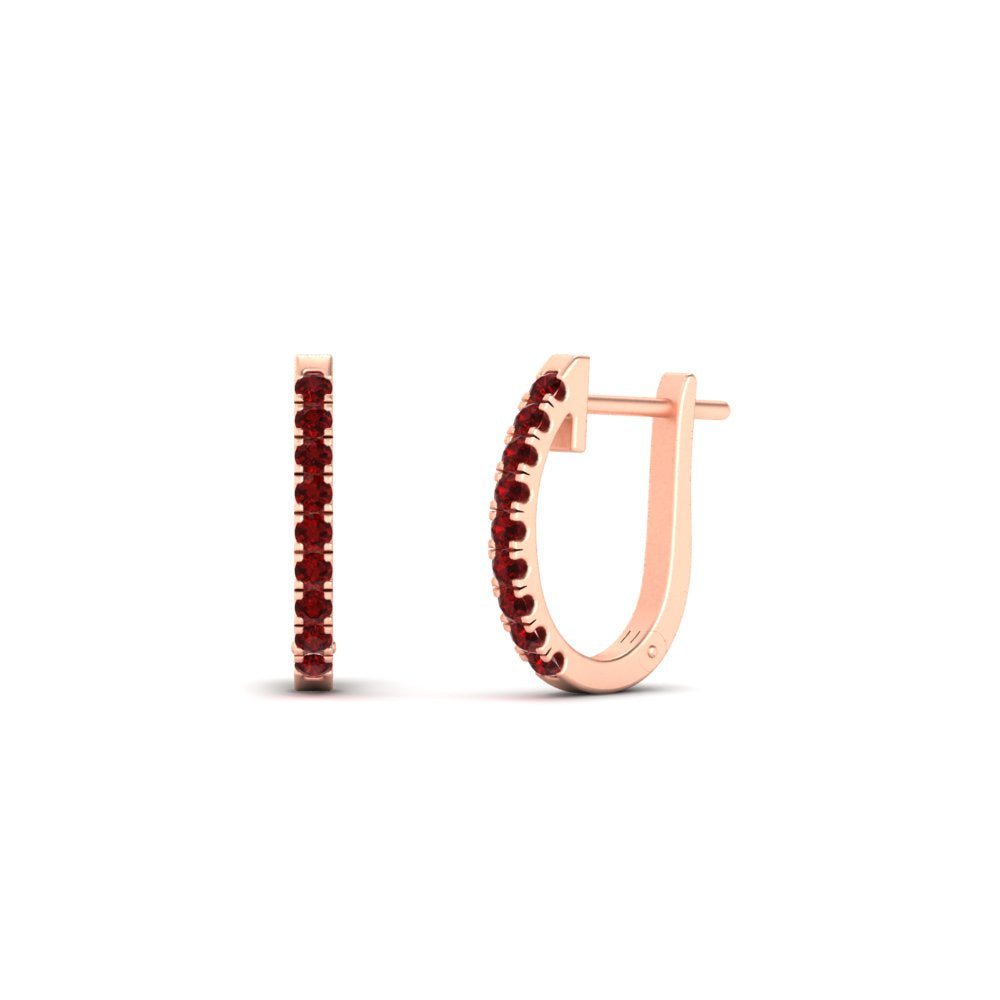 Fine Huggie Hoops