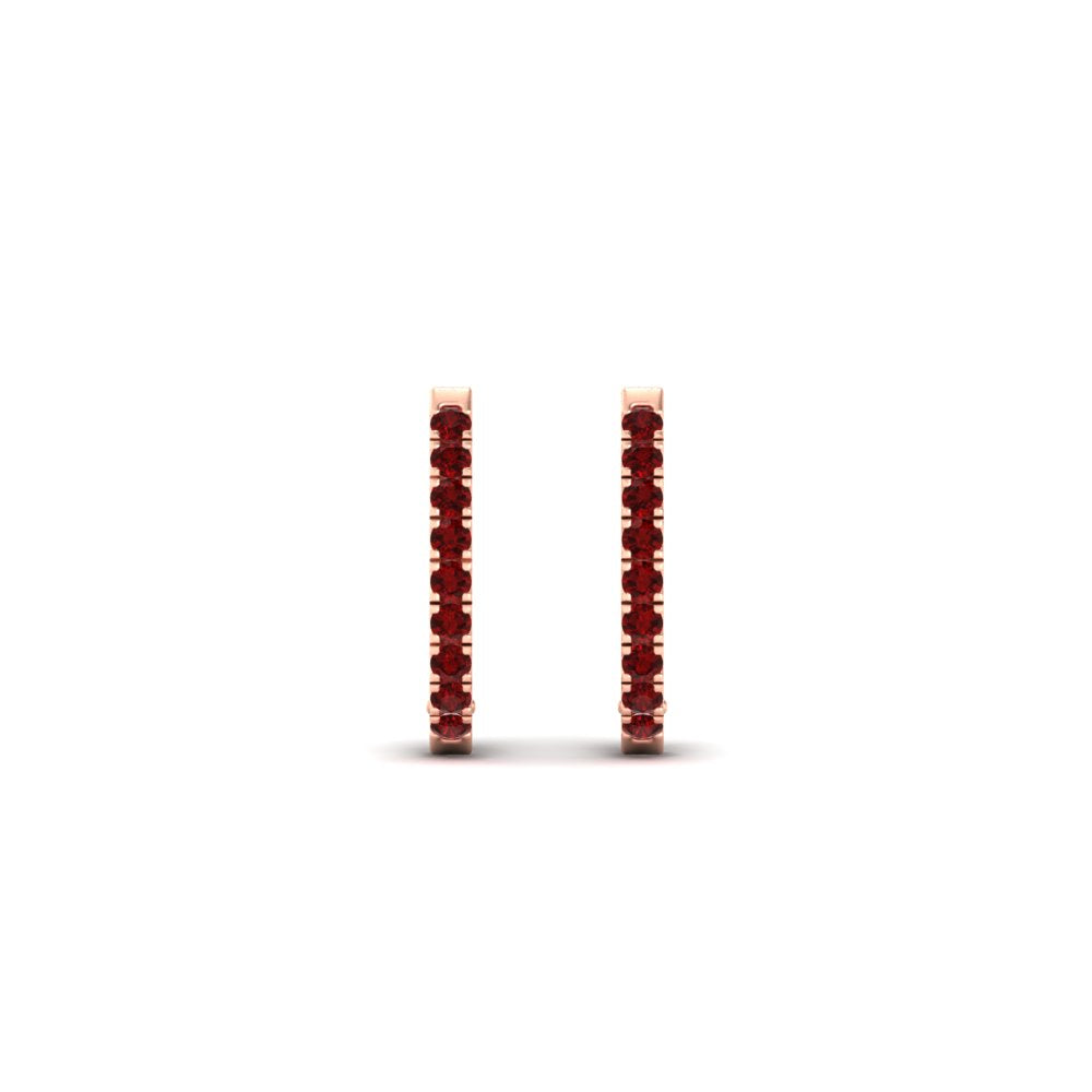 Fine Huggie Hoops