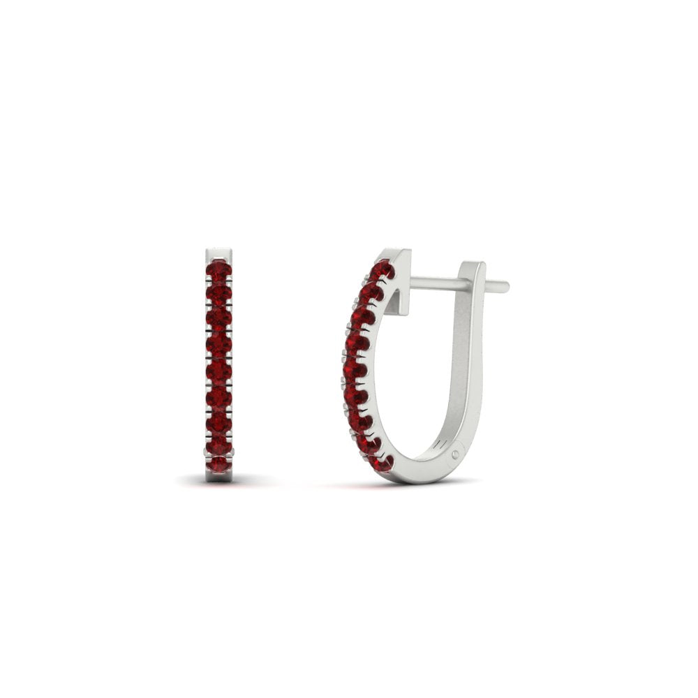 Fine Huggie Hoops
