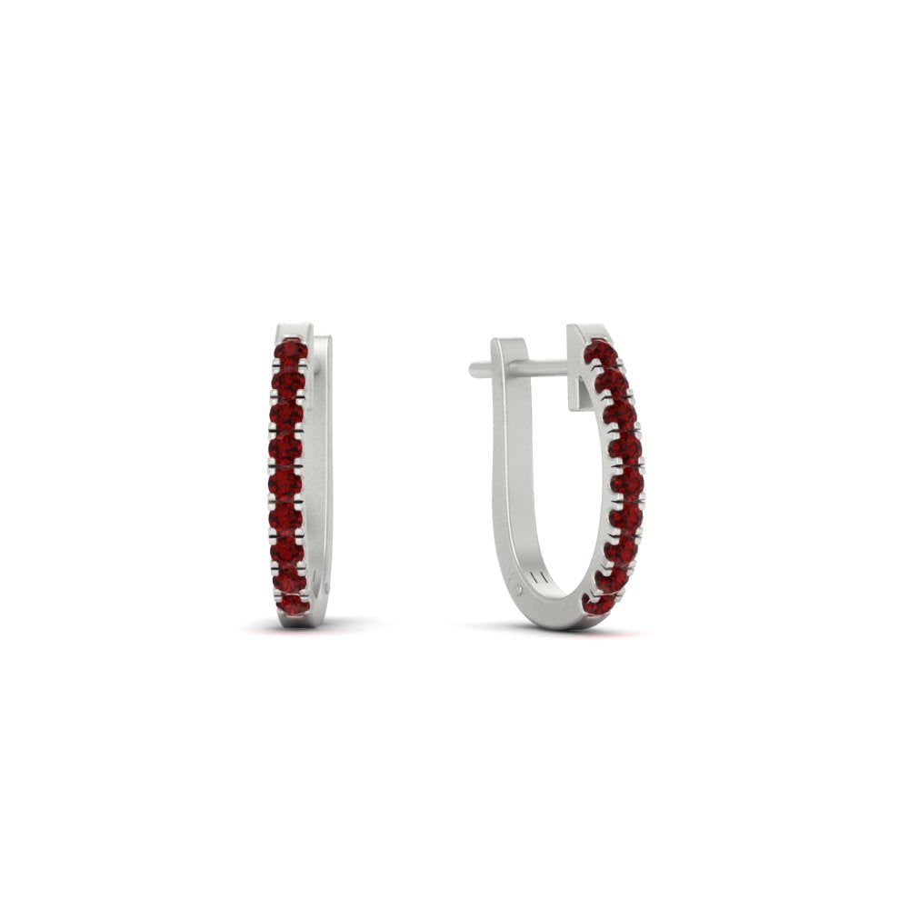 Fine Huggie Hoops