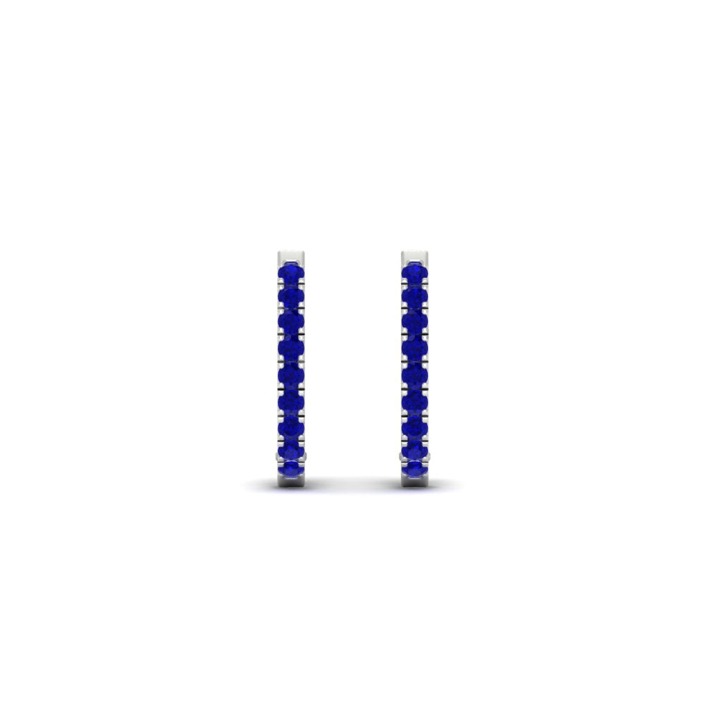 Fine Huggie Hoops