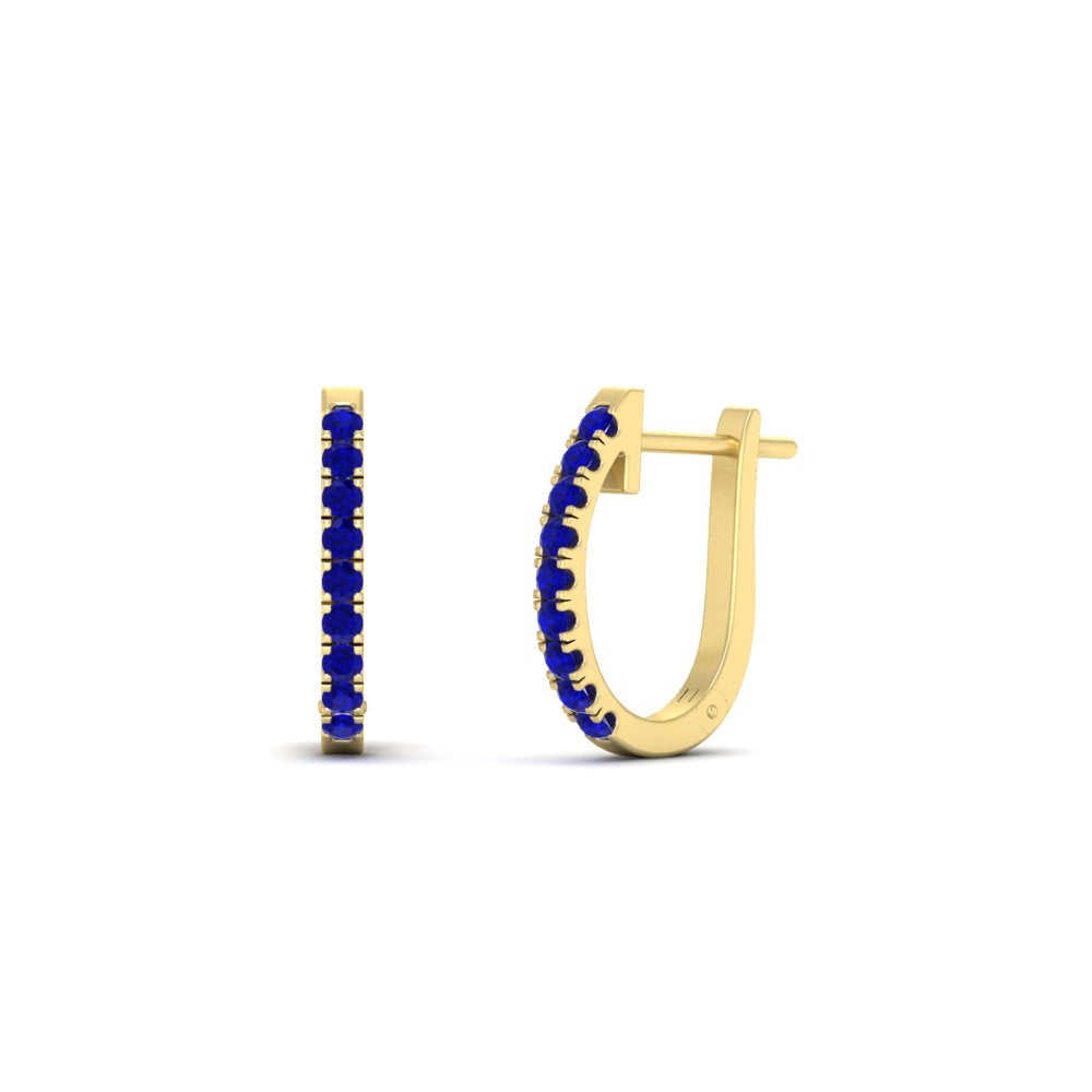 Fine Huggie Hoops