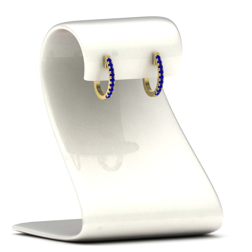 Fine Huggie Hoops