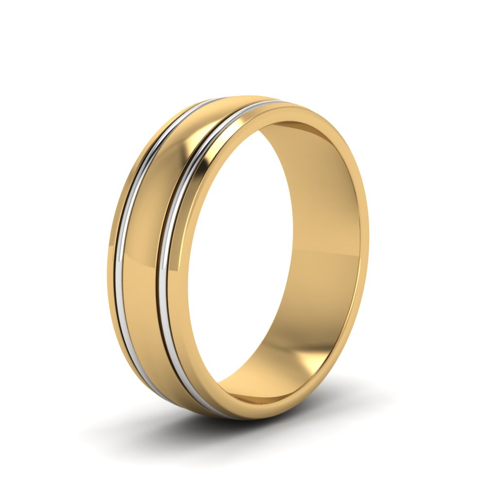 Two Tone Gold Ring