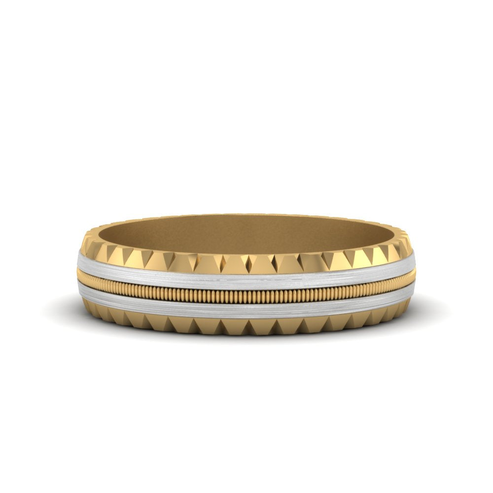 Milgrain Chiseled Band