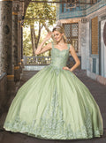 (LIVE 42) Quinceanera Ball Gown Dress Lace and Tulle Design, Sweet 15