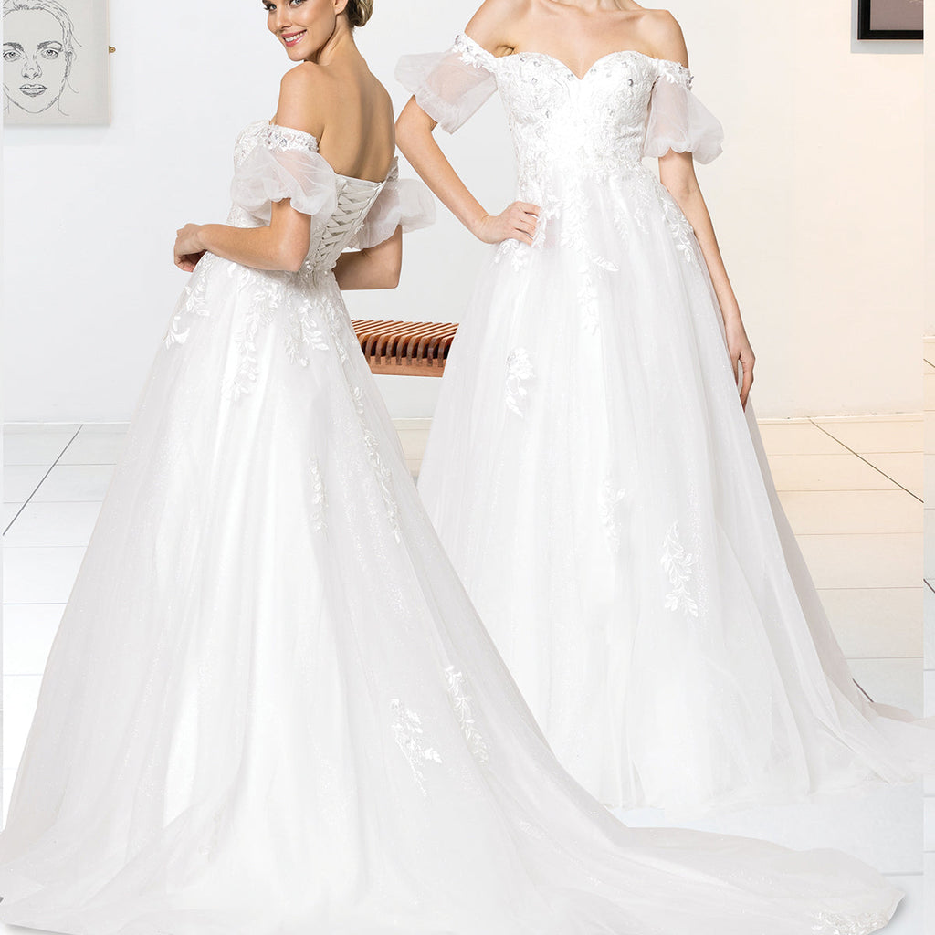 (LIVE 39) OFFWhite wedding dress Formal Party Dress for Special Occasions