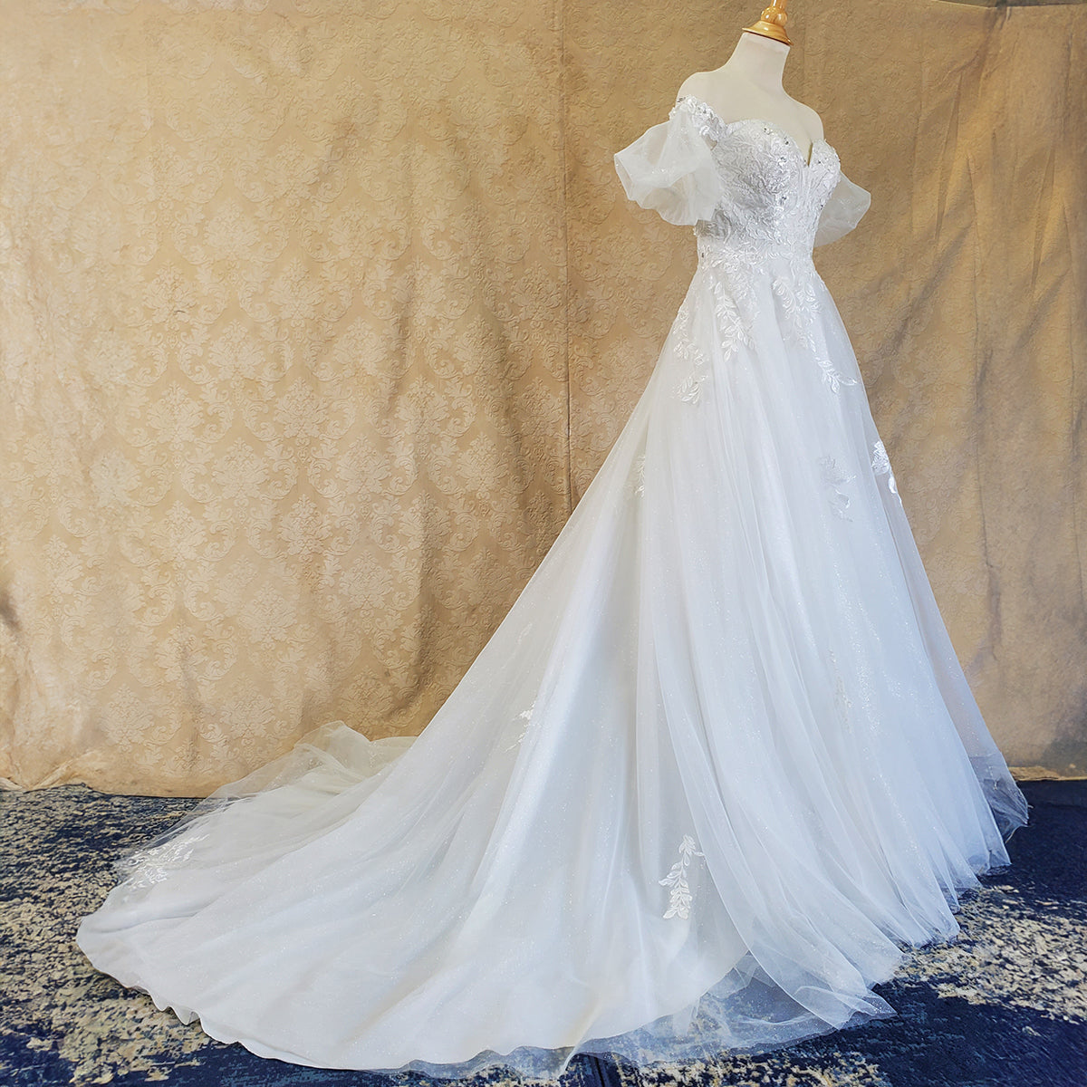 (LIVE 39) OFFWhite wedding dress Formal Party Dress for Special Occasions