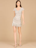 Cap Sleeve Short Dress