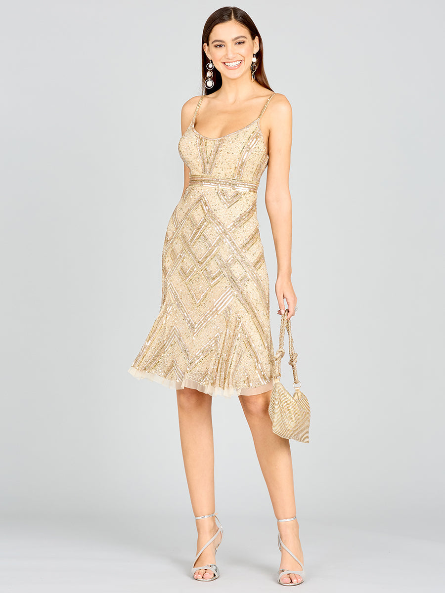 Beaded Midi Dress
