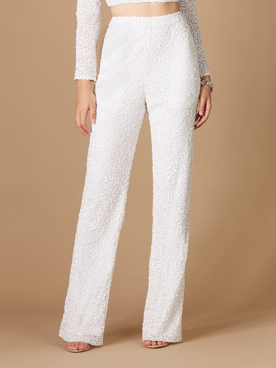 Beaded Pants with Pockets