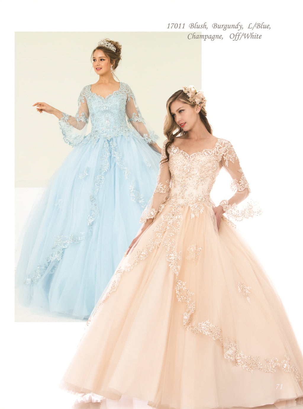 Beautiful Quinceanera Dress with Embroidery and Tulle in Pink Red and Blue Colors for Special Occasions