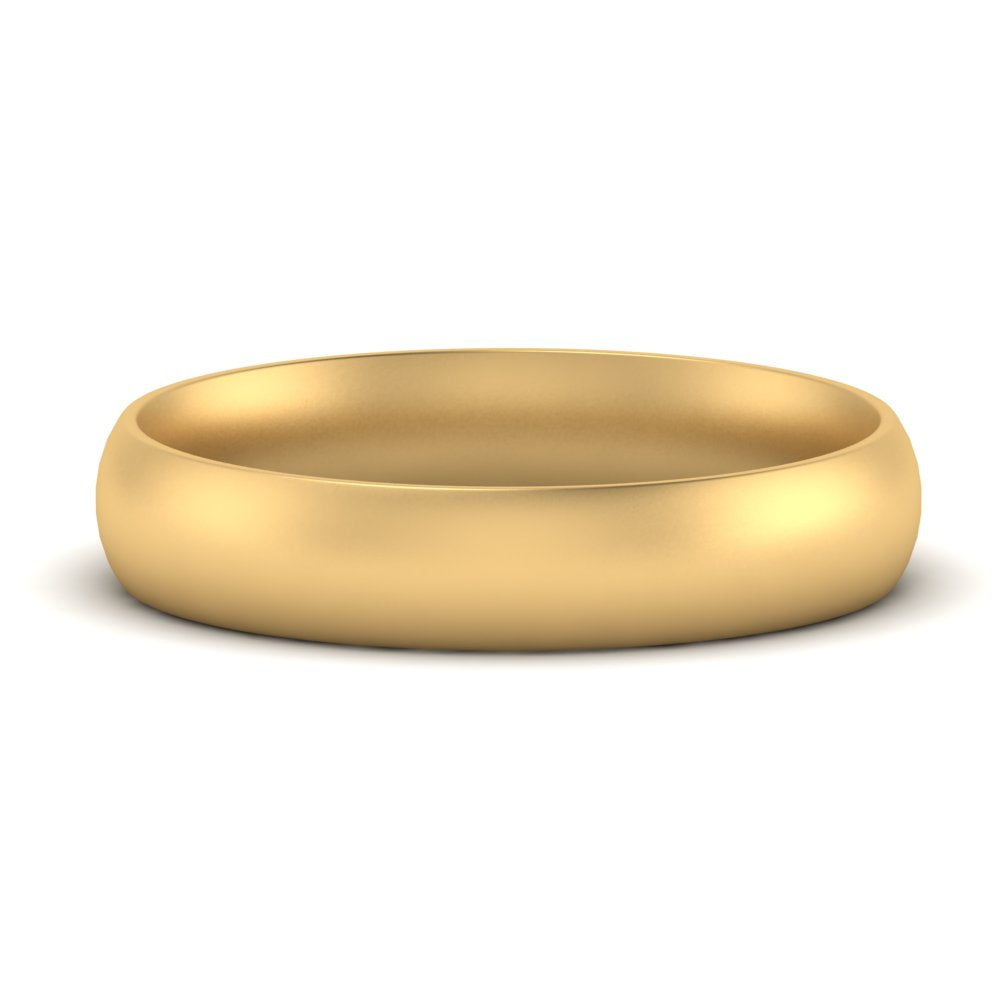 Comfort Fit Mens Wedding Band