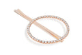 NuMe Open Circle Hair Pin - Rose Gold by NuMe