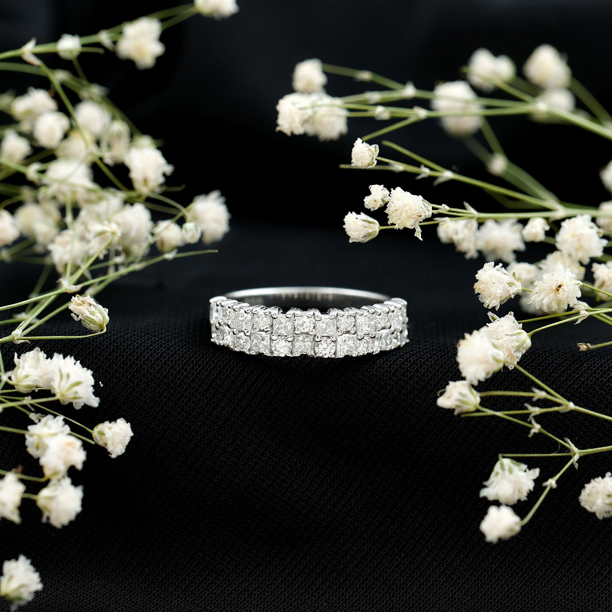 Lab Grown Diamond Wedding Anniversary Ring With Certificate