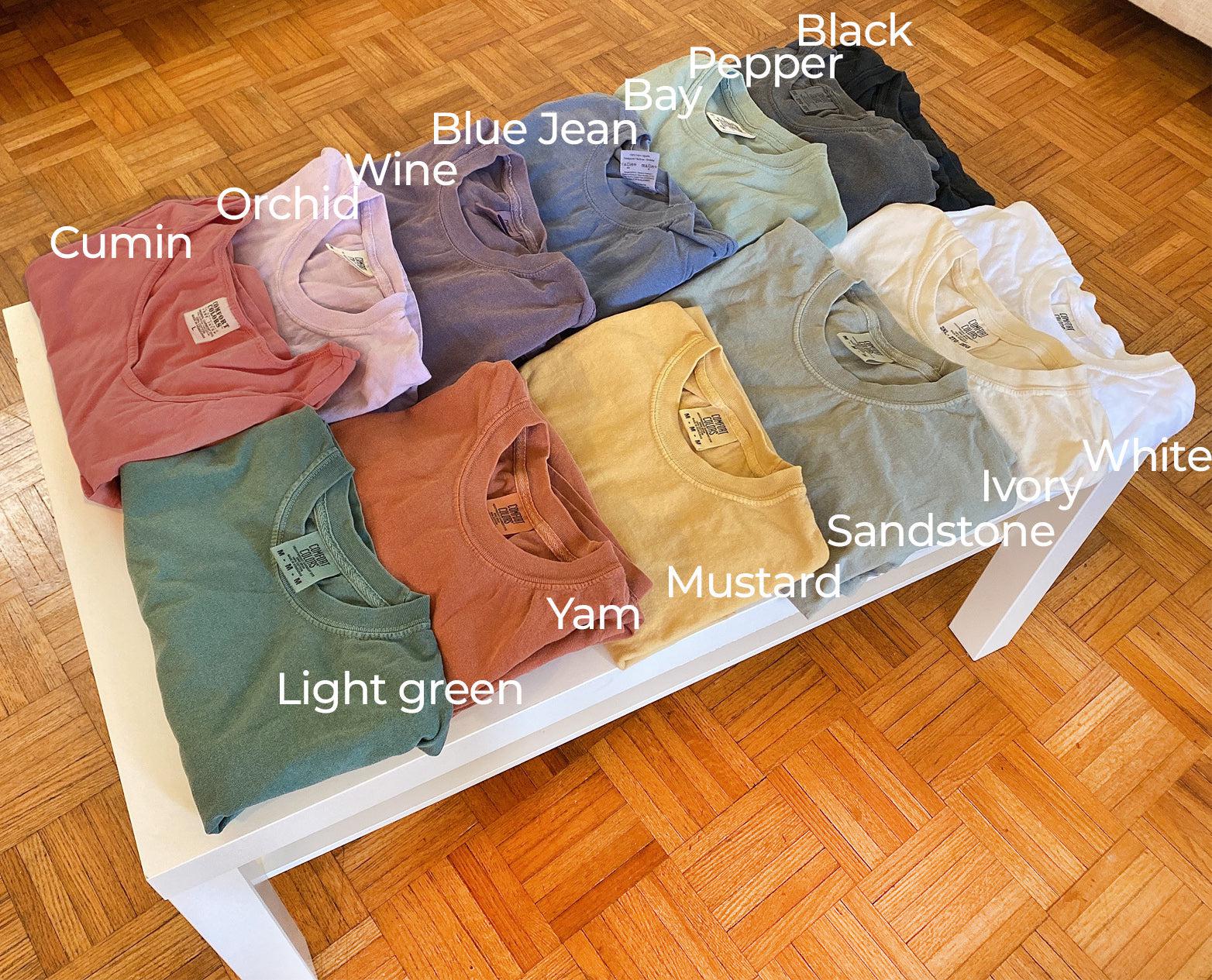 Wifey Honeymoon Comfort Colors T Shirt