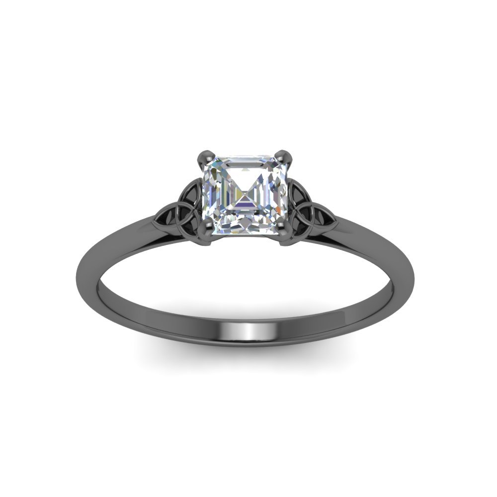 Celtic Solitaire Engagement Ring