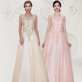Gowns shine, lace details, light up occasions.
