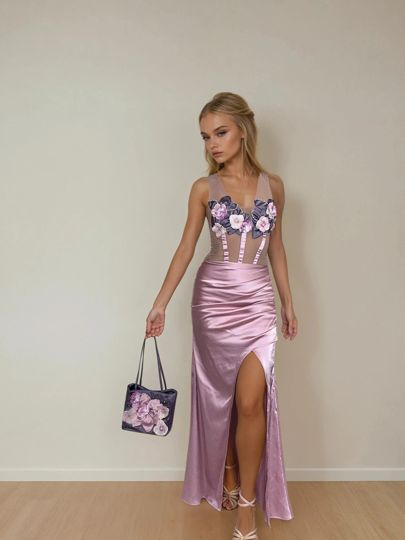 Celestial Blossom Gown Evening Wear Separates Ballet Inspired Prom Dress