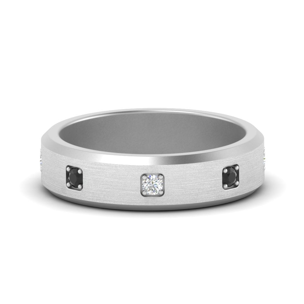 Beveled Mens Promise Ring