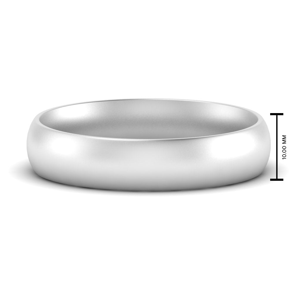 Comfort Fit Mens Wedding Band