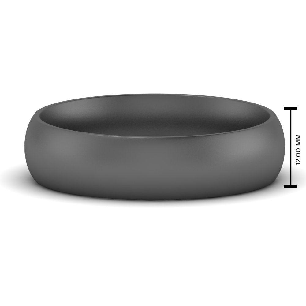 Comfort Fit Mens Wedding Band