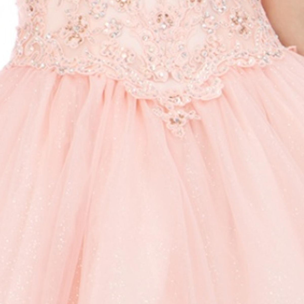 (LIVE 2) Boat Neckline Quinceanera w/ Bell Sleeves