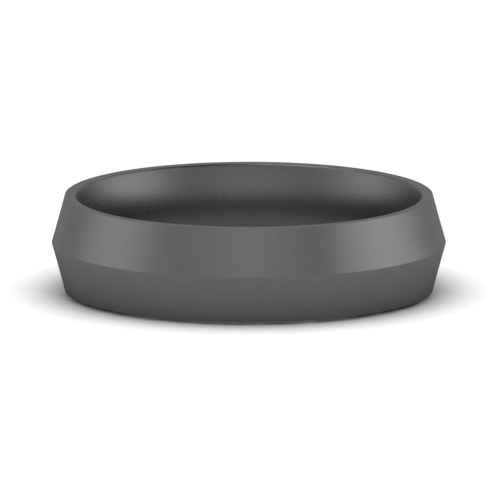 4 mm Comfort Fit Knife Edge Mens Band