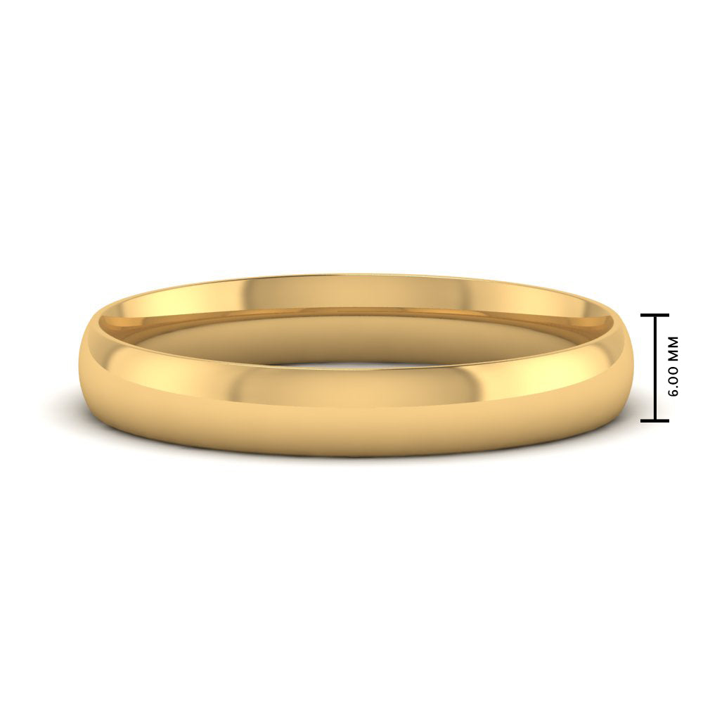 5 mm Wedding Band Classic Comfort Fit