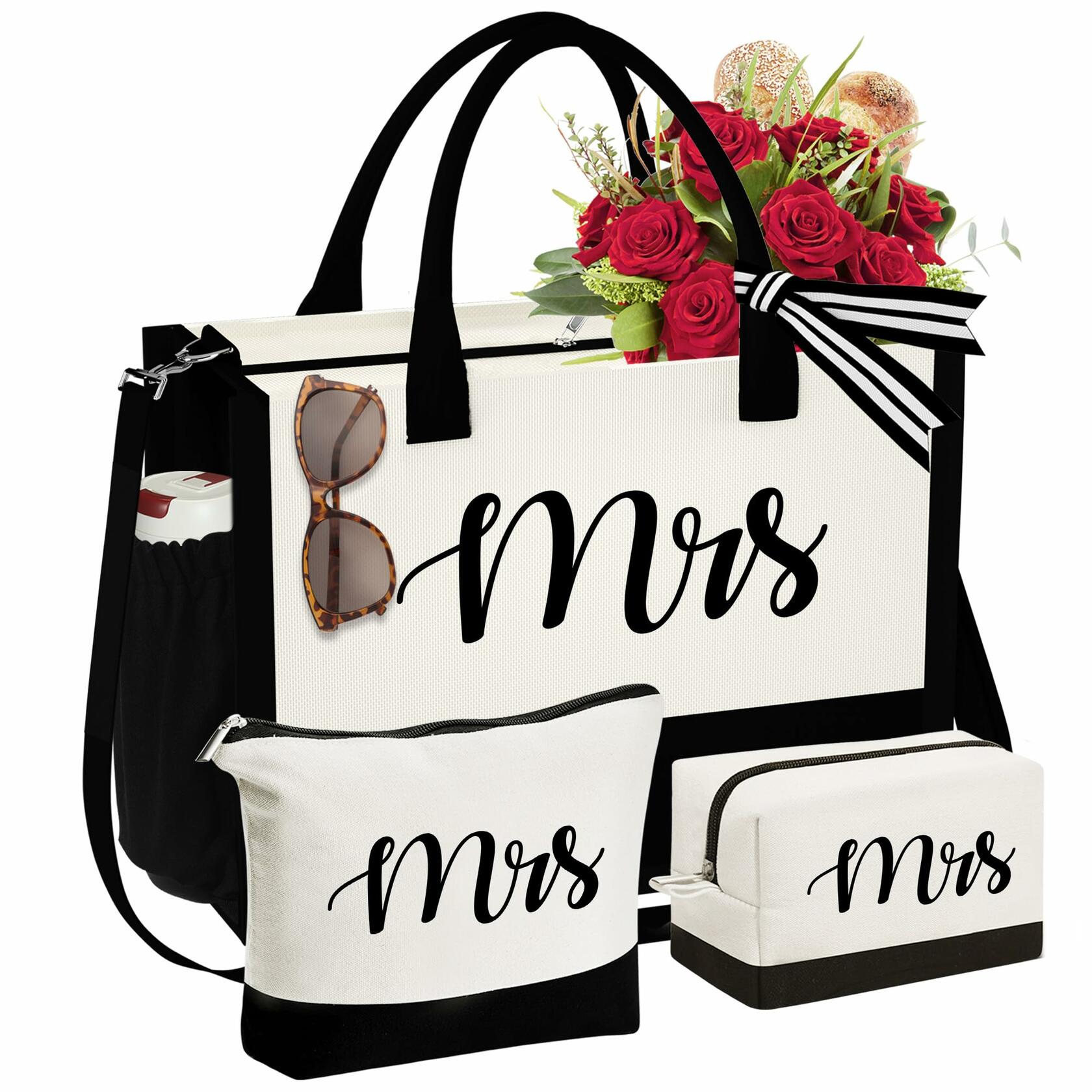 YOOLIFE Bride Tote Bag Bridesmaid Proposal Gift Wedding Bridal Shower
