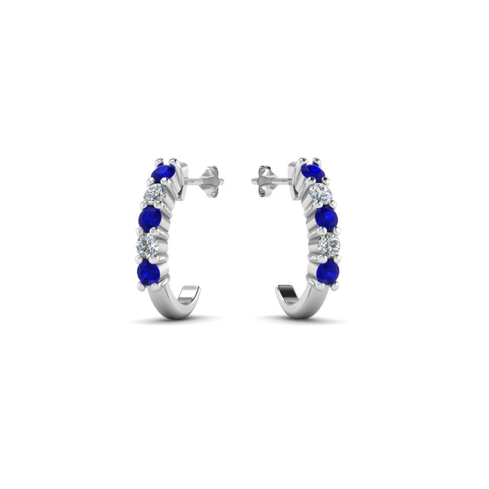 Half Huggie Hoop Earring