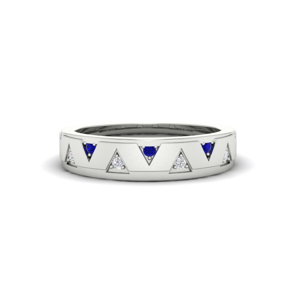 Two Tone Male Wedding Band