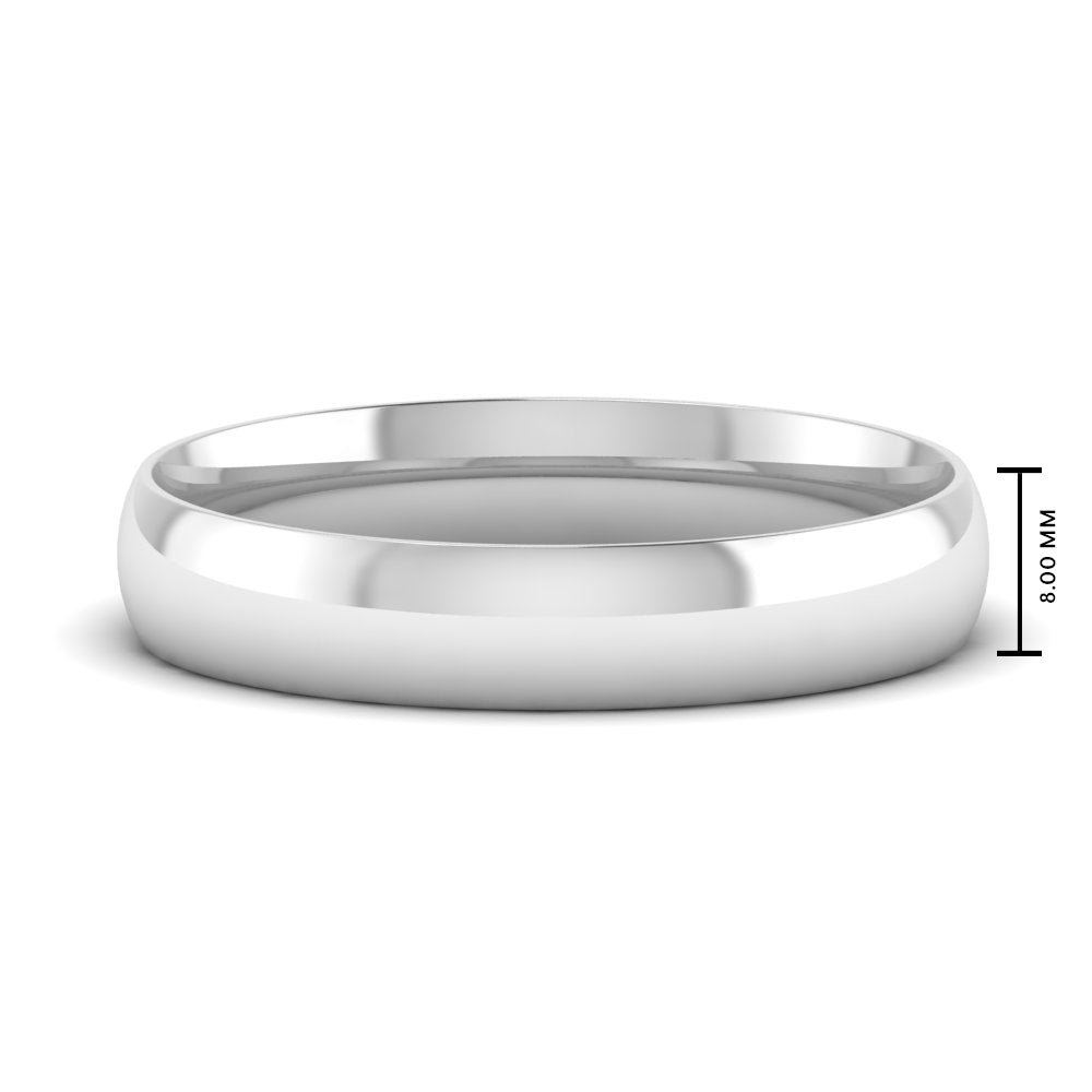 5 mm Wedding Band Classic Comfort Fit